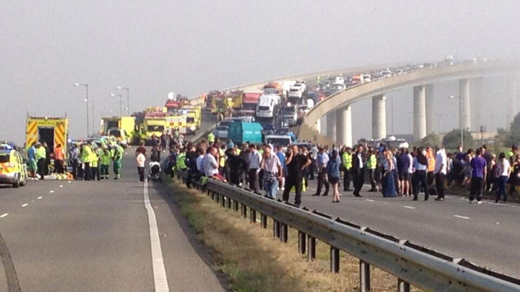 Accident In Surrey Today >> Motorway pile-up in Kent leaves dozens hurt – Channel 4 News Accident In Surrey Today >> Motorway pile-up in Kent leaves dozens hurt – Channel 4 News