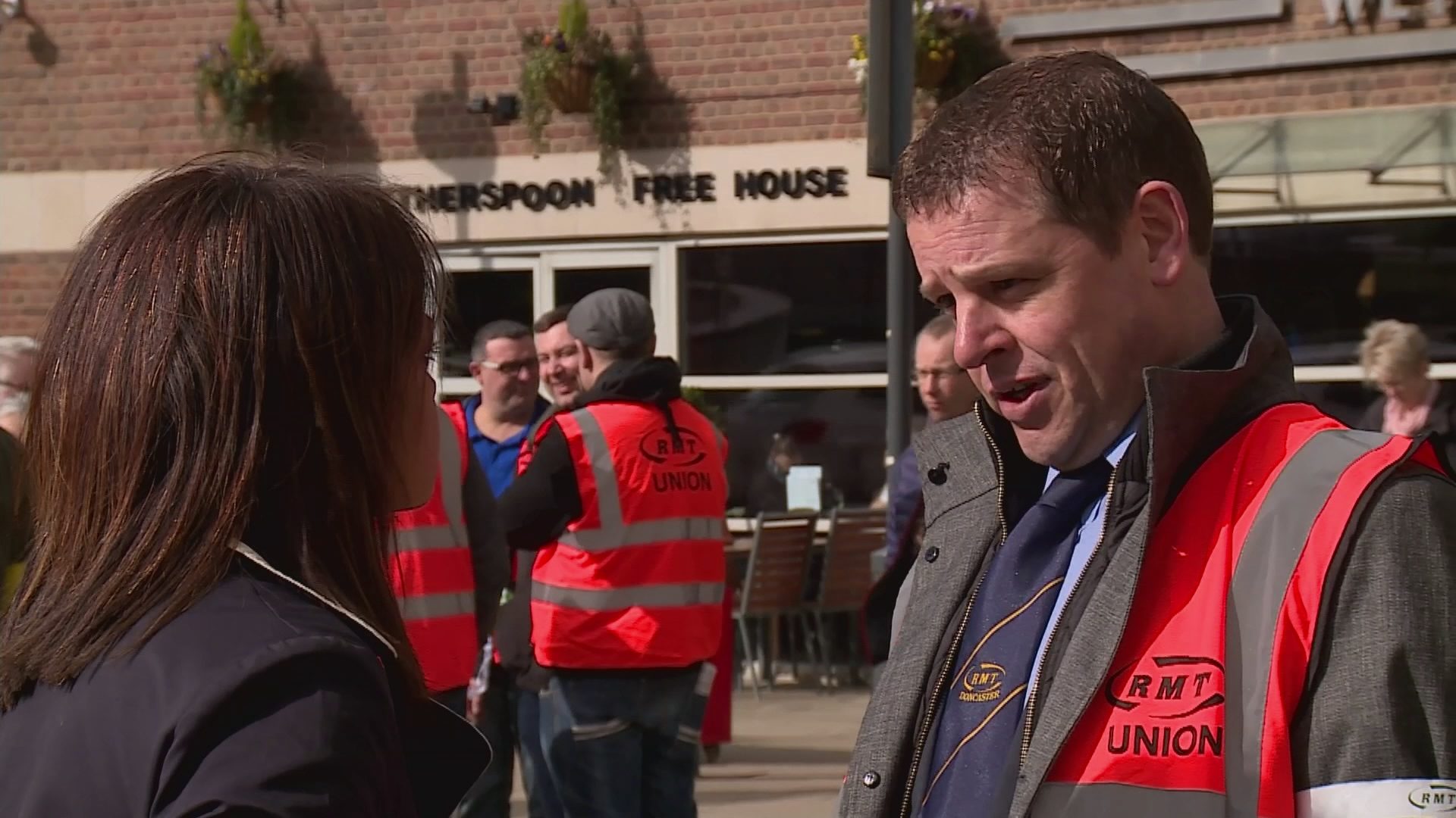 Commuters hit as rail workers strike